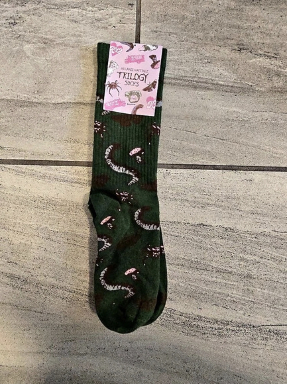 NWT Melanie Martinez Portals Socks 2024 Trilogy Tour Exclusive